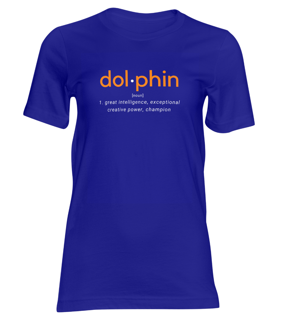 Dolphin Definition - Blue