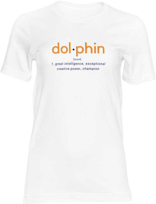 Dolphin Definition - White