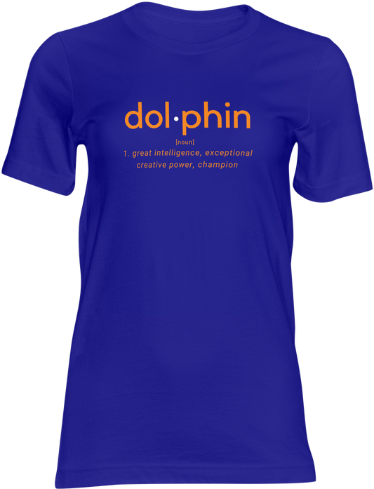 Dolphin Definition - Blue