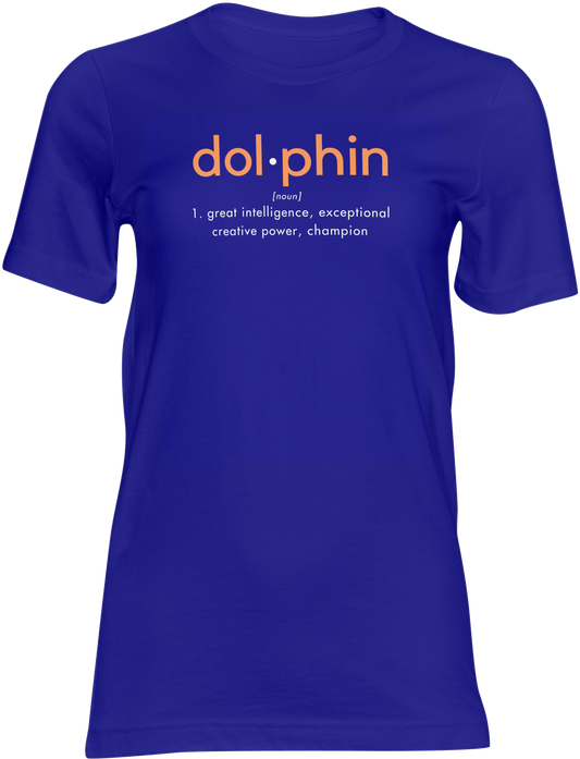 Dolphin Definition - Blue